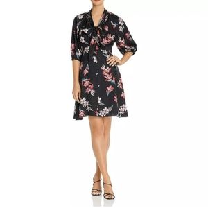 Rebecca Taylor women floral silk dress size 6